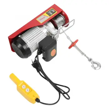 300/600kg Electric Hoist Winch Remote Control Cable Lifting Crane EU Plug 220V Lifting Tools
300/600kg Electric Hoist Winch Remote Control Cable Lifting Crane EU Plug 220V Lifting Tools
