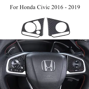 Car Steering Wheel Trim ABS Carbon Fiber Style Interior Decoration Accessories For Honda Civic 2019 2018 2017 2016
Car Steering Wheel Trim ABS Carbon Fiber Style Interior Decoration Accessories For Honda Civic 2019 2018 2017 2016