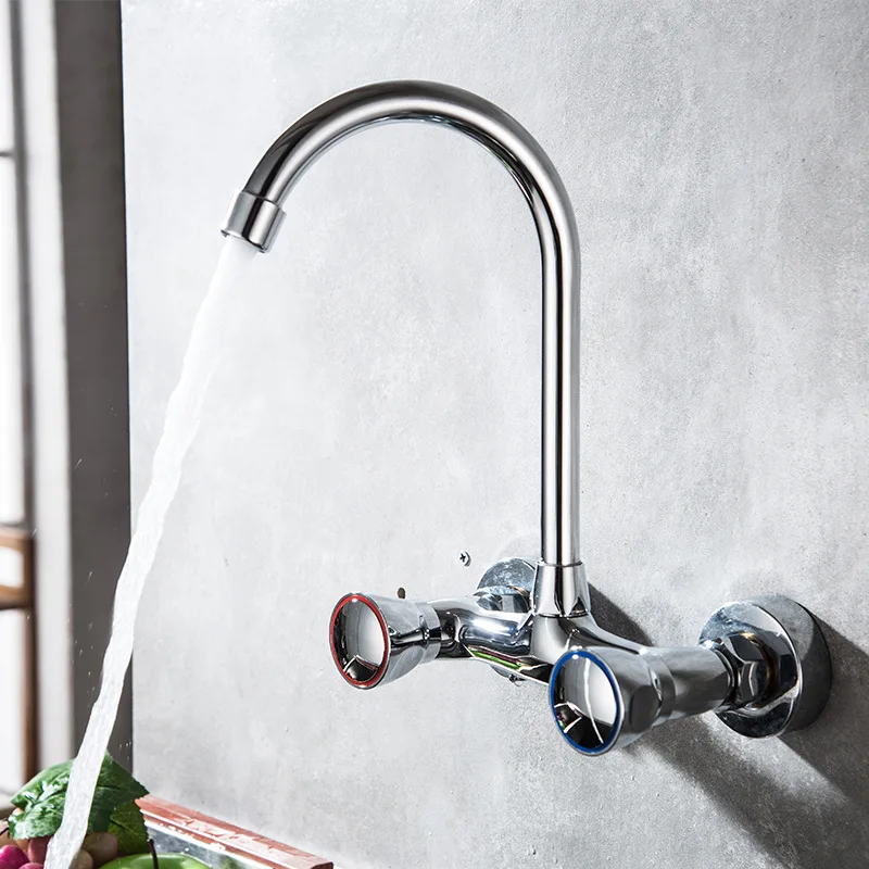 Hot And Cold Mixing Valve Kitchen Faucet Wall-in Cold Laundry Tub Balcony Mop Pool 150 Pitch-row Hanger Shower
Hot And Cold Mixing Valve Kitchen Faucet Wall-in Cold Laundry Tub Balcony Mop Pool 150 Pitch-row Hanger Shower