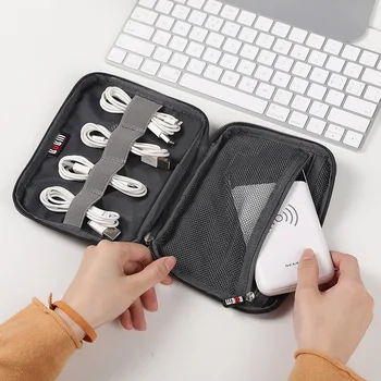 Digital Storage Bag Travel Multi-function Data Cable Storage Bag USB Gadget Organizer Mobile Power Headset U Disk Cable Bag 
Digital Storage Bag Travel Multi-function Data Cable Storage Bag USB Gadget Organizer Mobile Power Headset U Disk Cable Bag