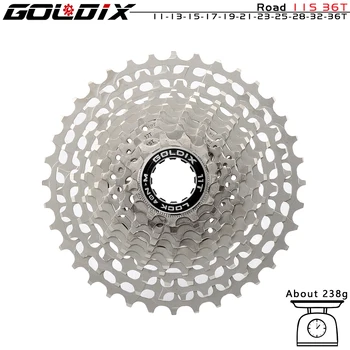 GOLDIX 11s road bike freewheel ultra-light CNC hollow process HG 11 speed cassette tower base 28T 32T 34T 36T flywheel
GOLDIX 11s road bike freewheel ultra-light CNC hollow process HG 11 speed cassette tower base 28T 32T 34T 36T flywheel