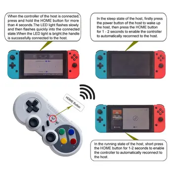 Wireless Bluetooth Vibrating Gamepad Controller with Joystick for Switch Steam W-indows
Wireless Bluetooth Vibrating Gamepad Controller with Joystick for Switch Steam W-indows