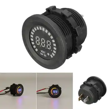 12V LED Digital Voltage Socket Meter Display Panel Volt Meter Black with Short-circuit Protection Function For Car Motorcycle
12V LED Digital Voltage Socket Meter Display Panel Volt Meter Black with Short-circuit Protection Function For Car Motorcycle