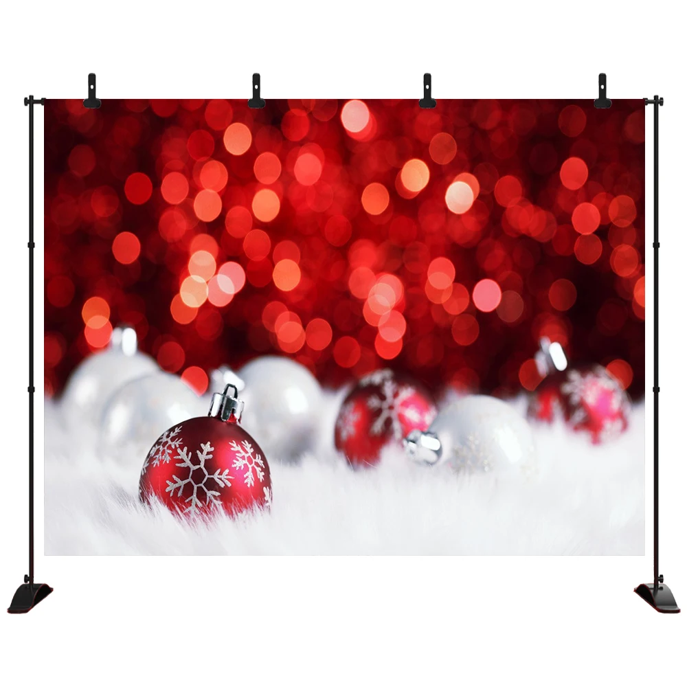 Christmas Backdrops for Photography Red Background Christmas Balls Photo Backdrops Customized Photo Background Studio Props
Christmas Backdrops for Photography Red Background Christmas Balls Photo Backdrops Customized Photo Background Studio Props
