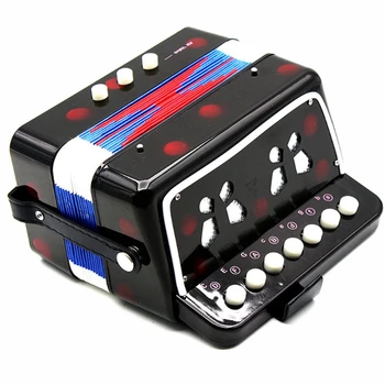 Mini Small Keyboard Accordion Rhythm Educational Musical Instrument Band with Harmonica(Ran Color)
Mini Small Keyboard Accordion Rhythm Educational Musical Instrument Band with Harmonica(Ran Color)