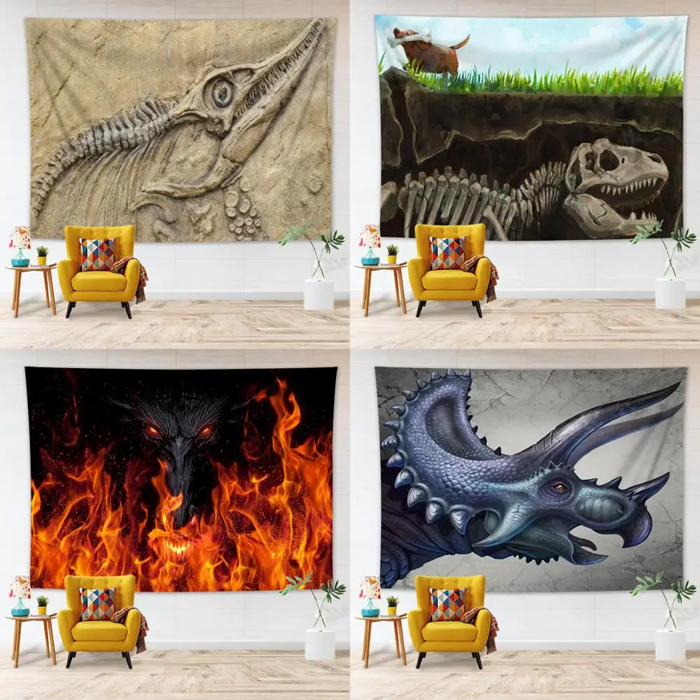 Dinosaurs Skull Skeleton Wall Hanging Tapestry Home Decorative Tapestry Beach Mat Blanket Table Cloth Dorm Decor Wall Tapestry
Dinosaurs Skull Skeleton Wall Hanging Tapestry Home Decorative Tapestry Beach Mat Blanket Table Cloth Dorm Decor Wall Tapestry