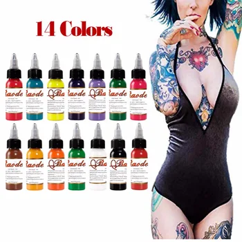 Advanced 14 Color Tattoo Ink Set 1 Oz Body Paint Microblading Pigment Color Set Professional Permanent Tattoo Ink Tattoo Supply
Advanced 14 Color Tattoo Ink Set 1 Oz Body Paint Microblading Pigment Color Set Professional Permanent Tattoo Ink Tattoo Supply