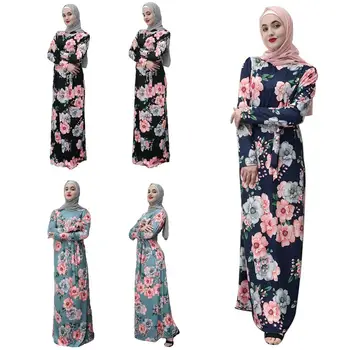 Muslim Women Long Maxi Dress Robe Abaya Printed Islamic Boho Beach Dubai Dresses Gown Arab Middle East Long Sleeve Dress Fashion
Muslim Women Long Maxi Dress Robe Abaya Printed Islamic Boho Beach Dubai Dresses Gown Arab Middle East Long Sleeve Dress Fashion
