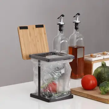 Creative Mini Trash Can Wrought Iron Household Flip Kitchen Table Desktop Living Room Bedroom Storage Garbage Bag Bracket
Creative Mini Trash Can Wrought Iron Household Flip Kitchen Table Desktop Living Room Bedroom Storage Garbage Bag Bracket