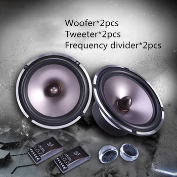 Power drum car audio 6.5 inch set speaker car amplifier subwoofer crossover high school bass conversion CD50 Q04
Power drum car audio 6.5 inch set speaker car amplifier subwoofer crossover high school bass conversion CD50 Q04