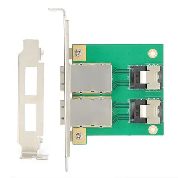 Adapter Card SFF-8087 to SFF-8088 Internal External Electronic Transfer H0305 MINISAS
Adapter Card SFF-8087 to SFF-8088 Internal External Electronic Transfer H0305 MINISAS