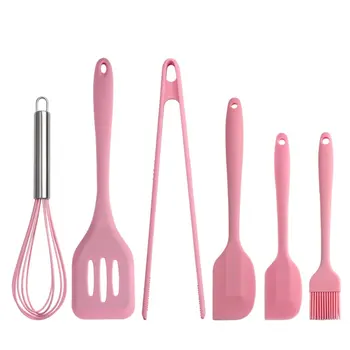 6PCS Silicone Cooking Utensils Set Non-stick Spatula Shovel Cooking Tools Set Kitchenware Kitchen Utensils Cooking Tool Kit
6PCS Silicone Cooking Utensils Set Non-stick Spatula Shovel Cooking Tools Set Kitchenware Kitchen Utensils Cooking Tool Kit