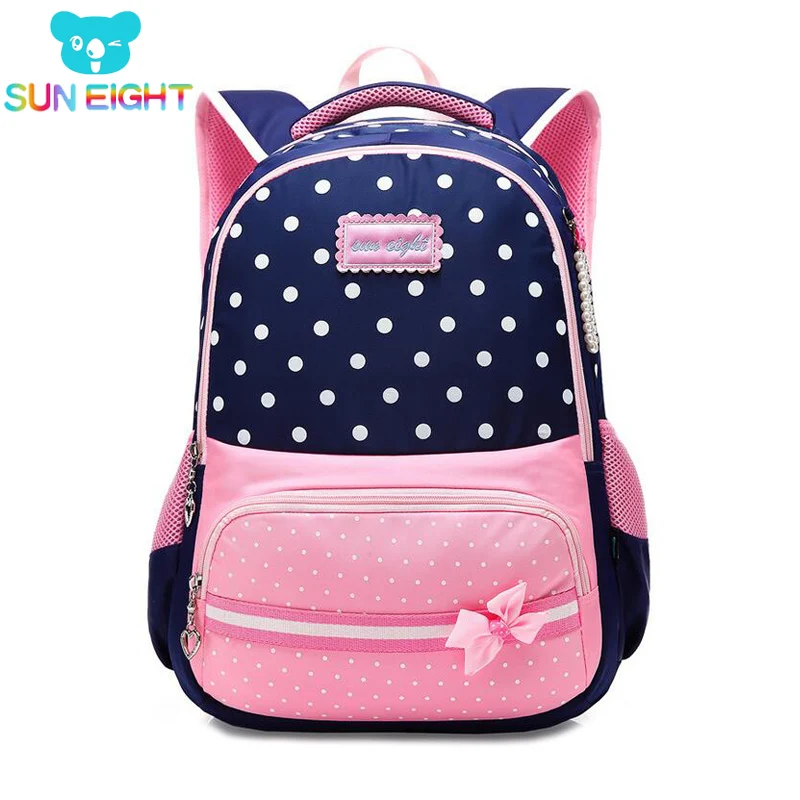 

SUN EIGHT New School Bags for Girls Brand Women Backpack Cheap Shoulder Bag Wholesale Kids Backpacks mochilas escolares infantis