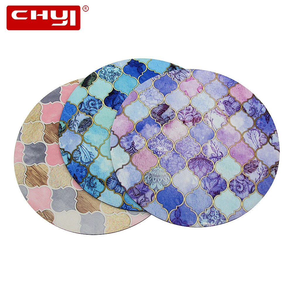 CHYI Round Mouse Pad Printing Series Mause Mat For Computer Mouse Silicone Rubber Gaming Mousepad Computer Peripherals Accessory
CHYI Round Mouse Pad Printing Series Mause Mat For Computer Mouse Silicone Rubber Gaming Mousepad Computer Peripherals Accessory