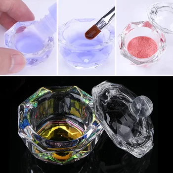 1 Pc Muti-color Crystal Glass Cup Nail Acrylic Powder Liquid Container Powder Storage Box Mini Bowl Dappen Dish Nail Art Tools
1 Pc Muti-color Crystal Glass Cup Nail Acrylic Powder Liquid Container Powder Storage Box Mini Bowl Dappen Dish Nail Art Tools