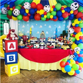 100pcs Cartoon Balloon Garland Arch Kit Cow Printed Red Yellow Blue Green Theme Baby Shower Kids Birthday Party Decorations
100pcs Cartoon Balloon Garland Arch Kit Cow Printed Red Yellow Blue Green Theme Baby Shower Kids Birthday Party Decorations