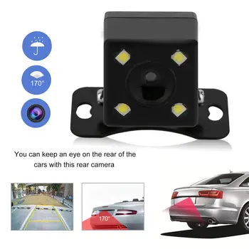 Wide Angle 170 Degree Block Type 3.5MM Recorder Waterproof Night Vision Car Rear View Camera Reverse Parking Assistance
Wide Angle 170 Degree Block Type 3.5MM Recorder Waterproof Night Vision Car Rear View Camera Reverse Parking Assistance