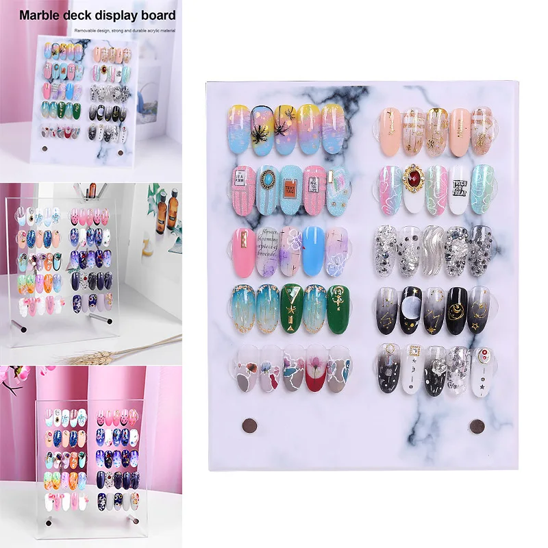 False Nail Tip Art Display Stand Board Magnet Adsorption Detachable Color Card WH998
False Nail Tip Art Display Stand Board Magnet Adsorption Detachable Color Card WH998
