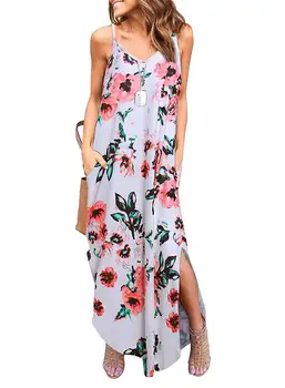 2020 Summer Fashion Full color full size dress with V-neck pocket dress Women Printed clothes Beach skirt For Beach vacation
2020 Summer Fashion Full color full size dress with V-neck pocket dress Women Printed clothes Beach skirt For Beach vacation