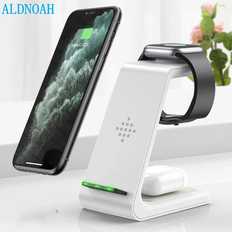 3 in 1 Wireless Charger Stand For iPhone 13 12 11 Pro Max Fast Charging Induction Chargers For Apple Watch AirPods Samsung Watch
3 in 1 Wireless Charger Stand For iPhone 13 12 11 Pro Max Fast Charging Induction Chargers For Apple Watch AirPods Samsung Watch