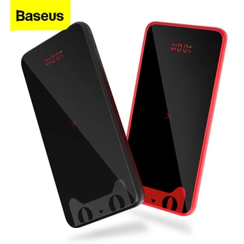 Baseus 10000mAh Qi Wireless Charger Power Bank For iPhone Samsung S10 Xiaomi Mi 9 External Battery Wireless Charging Powerbank
Baseus 10000mAh Qi Wireless Charger Power Bank For iPhone Samsung S10 Xiaomi Mi 9 External Battery Wireless Charging Powerbank