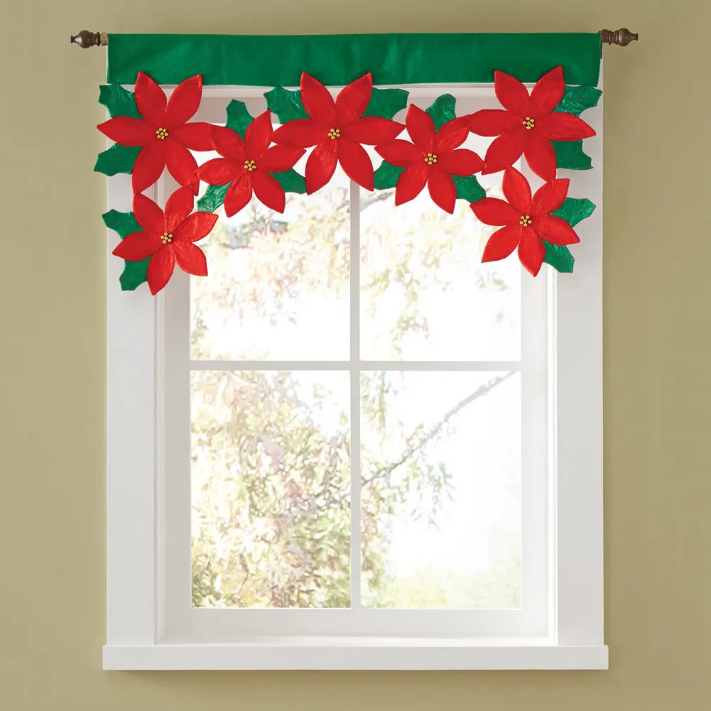 Novelty Non-woven Christmas Curtain Party Home Decorations Ornament 92x45cm
Novelty Non-woven Christmas Curtain Party Home Decorations Ornament 92x45cm