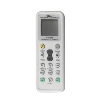 Universal LCD A/C Muli Remote Controller RC 433 mhz Frequency for Air Condition Conditioner Simple Operation K-1028E
Universal LCD A/C Muli Remote Controller RC 433 mhz Frequency for Air Condition Conditioner Simple Operation K-1028E
