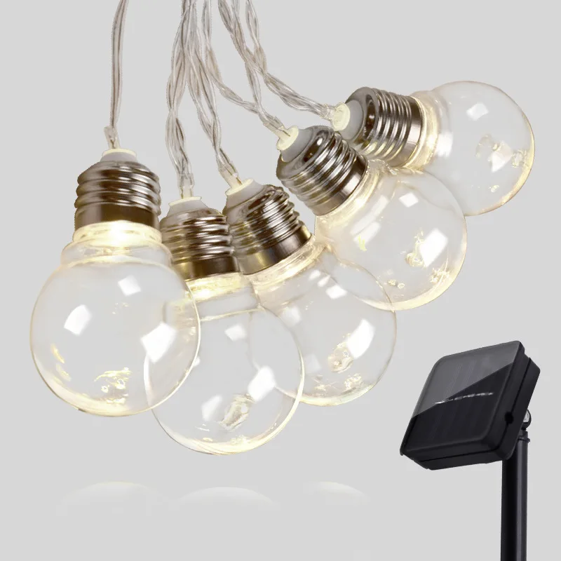 Edison LED Solar Light String Lights Waterproof Outdoor Courtyard Decorative Tree Decorative Ball Lighting Chain Star Colorful L
Edison LED Solar Light String Lights Waterproof Outdoor Courtyard Decorative Tree Decorative Ball Lighting Chain Star Colorful L