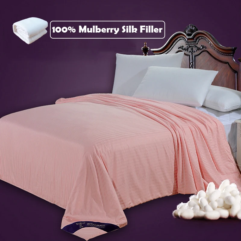 Silk Quilts with 100% Mulberry Silk Filler 0.5-3kg Filler Comforters Blankets Optional 100% Cotton White/Pink/Yellow Cover
Silk Quilts with 100% Mulberry Silk Filler 0.5-3kg Filler Comforters Blankets Optional 100% Cotton White/Pink/Yellow Cover