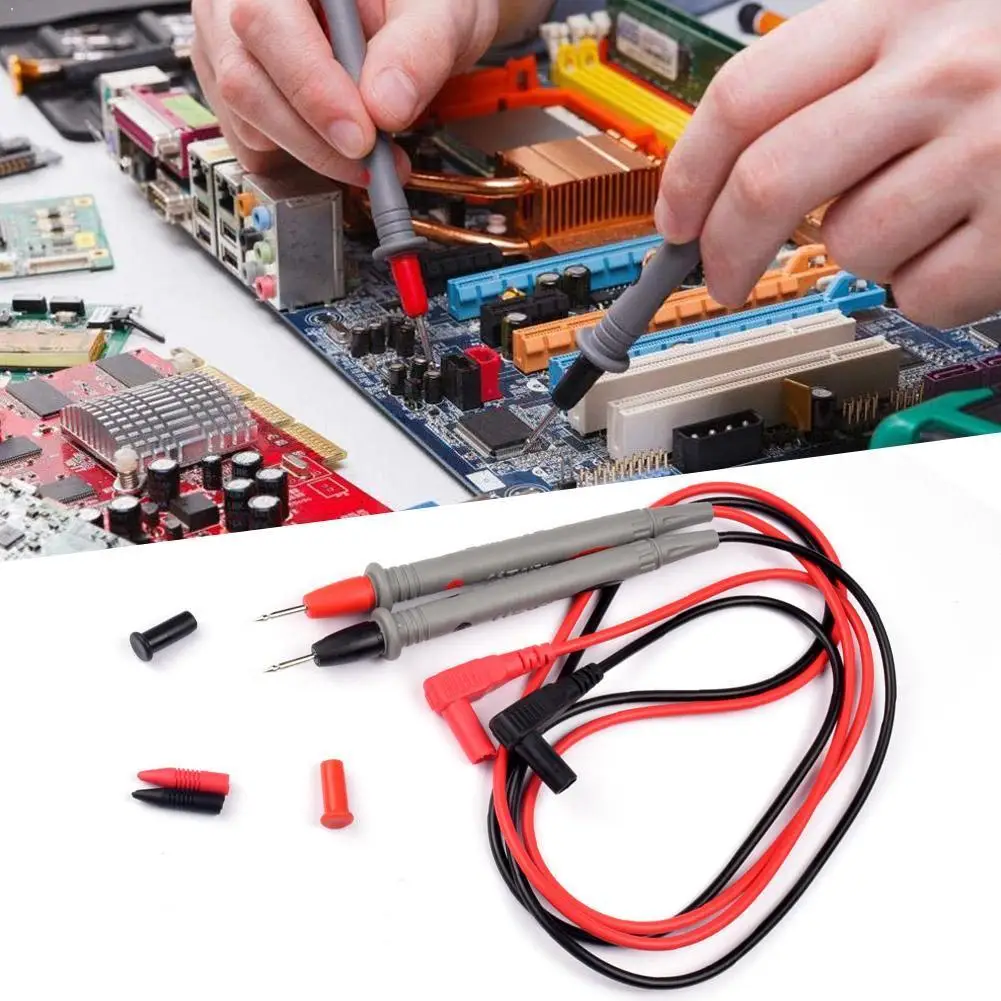 Silicone wire Universal Probe Test Leads Pin For Digital Multimeter Tip Meter 20A Needle Probe Multi Tester H7M7
Silicone wire Universal Probe Test Leads Pin For Digital Multimeter Tip Meter 20A Needle Probe Multi Tester H7M7