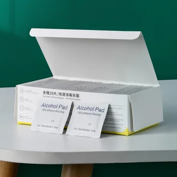 200pc / Box Alcohol Cotton Sheet 75 Degree Disposable Medical Portable Sterilization Wipe Mobile Phone Cleaning Wipes Large Size
200pc / Box Alcohol Cotton Sheet 75 Degree Disposable Medical Portable Sterilization Wipe Mobile Phone Cleaning Wipes Large Size