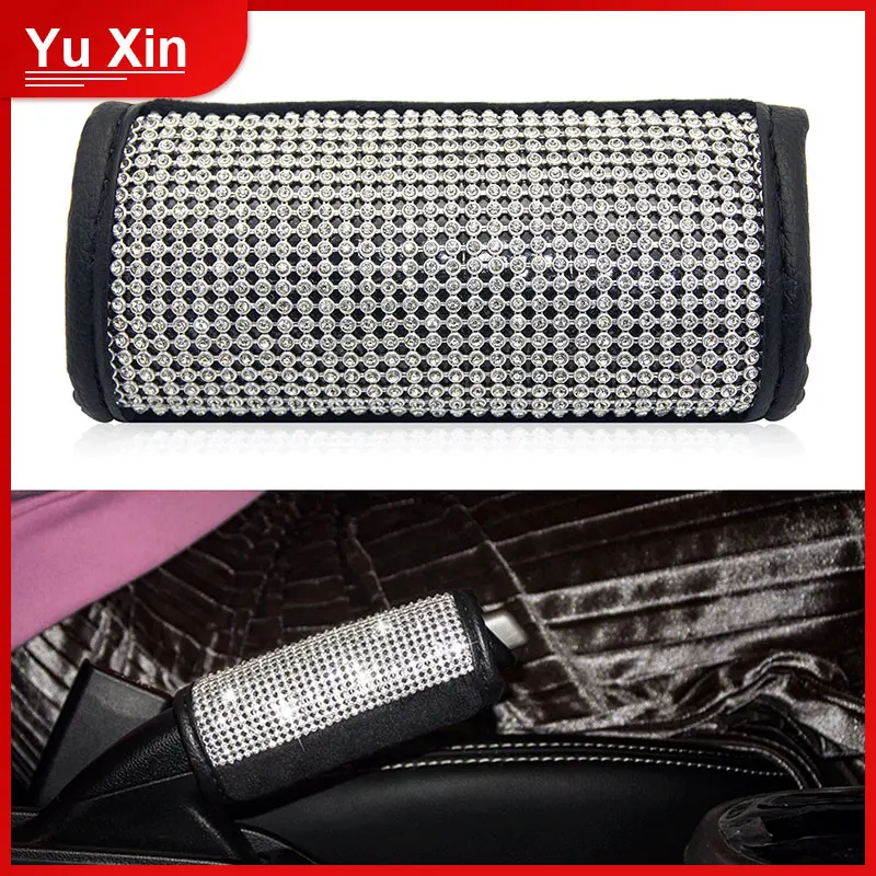 2Pcs/4pcs/Set Crystal Diamond Car Handbrake Cover Gear Shifter Knob Cover Auto Shiny Hand Brake Seat Belt Cover Car Accessories
2Pcs/4pcs/Set Crystal Diamond Car Handbrake Cover Gear Shifter Knob Cover Auto Shiny Hand Brake Seat Belt Cover Car Accessories