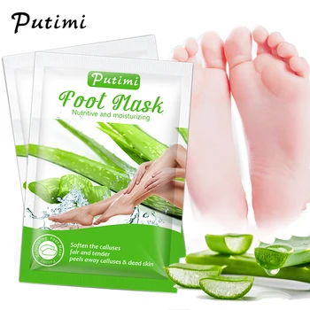 7Packs Aloe Exfoliating Foot Mask Peel Mask for Legs Foot Spa Socks Smooth Whitening Anti Cracked Heel Peeling Masks Skin Care
7Packs Aloe Exfoliating Foot Mask Peel Mask for Legs Foot Spa Socks Smooth Whitening Anti Cracked Heel Peeling Masks Skin Care