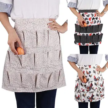 Home Garden Farmhouse Chicken Egg Collecting Cleaning Apron With 12 Pockets polyester Apron 
Home Garden Farmhouse Chicken Egg Collecting Cleaning Apron With 12 Pockets polyester Apron
