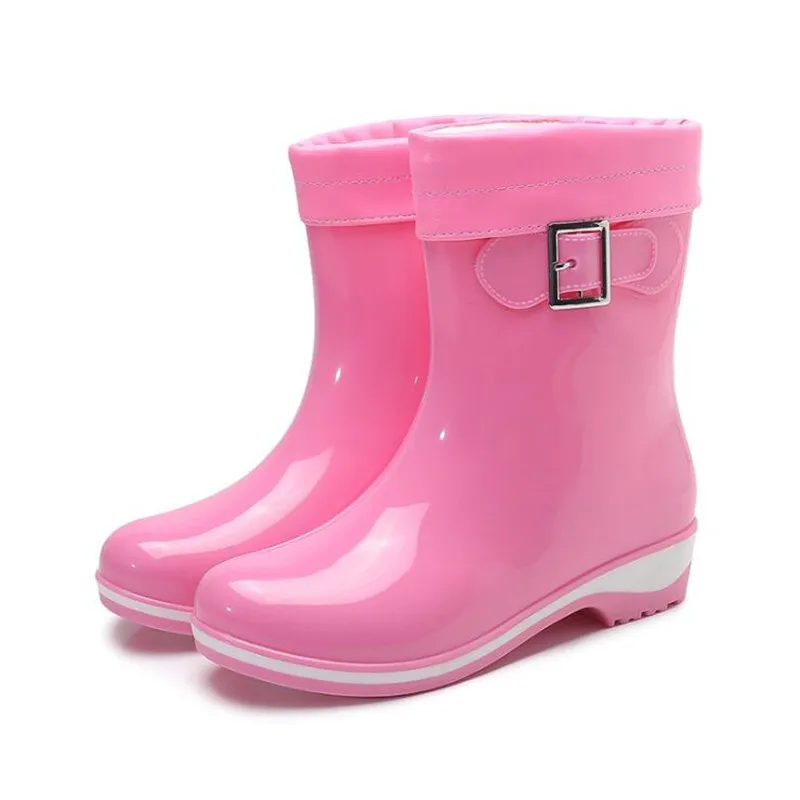 DIWEINI 12 Color Women Rain Boots Waterproof Solid Color Knee High Boots Outdoor Rubber Water Shoes For Female Size 36-40
DIWEINI 12 Color Women Rain Boots Waterproof Solid Color Knee High Boots Outdoor Rubber Water Shoes For Female Size 36-40