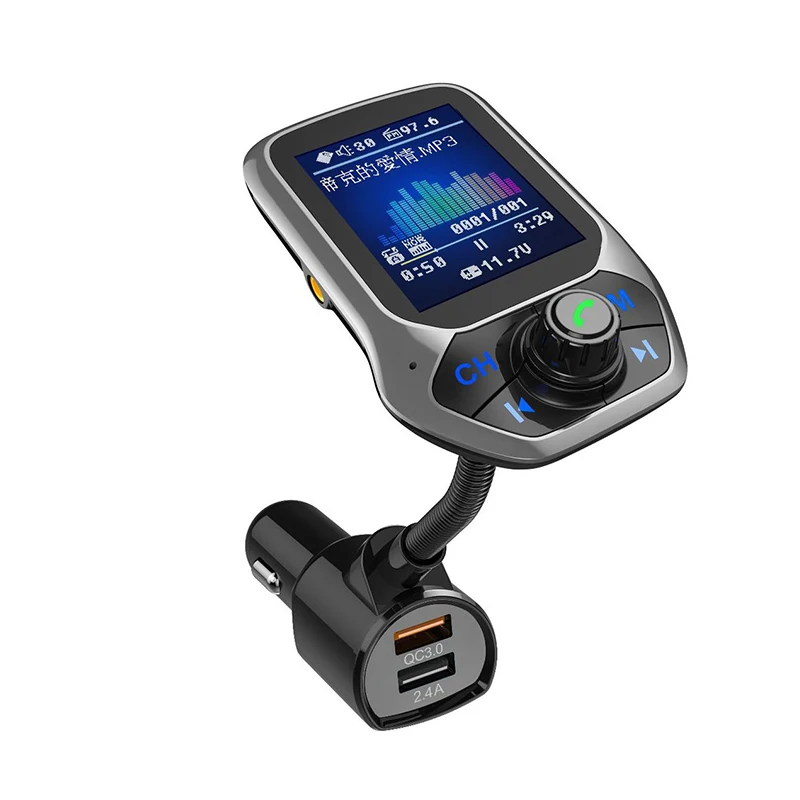 UNCOM Mp3 Player large screen car Bluetooth hands-free phone color screen car MP3 player FM transmitter
UNCOM Mp3 Player large screen car Bluetooth hands-free phone color screen car MP3 player FM transmitter