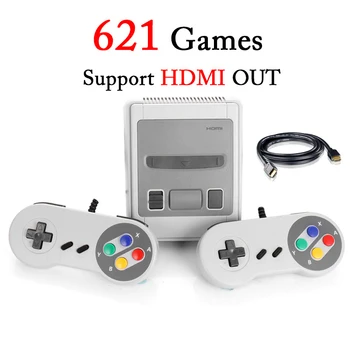 Built-in 621 Games Classic Super HDMI Mini Game Console HD Output TV Handheld Game Player Family TV SNES Retro Game Dropshiping
Built-in 621 Games Classic Super HDMI Mini Game Console HD Output TV Handheld Game Player Family TV SNES Retro Game Dropshiping