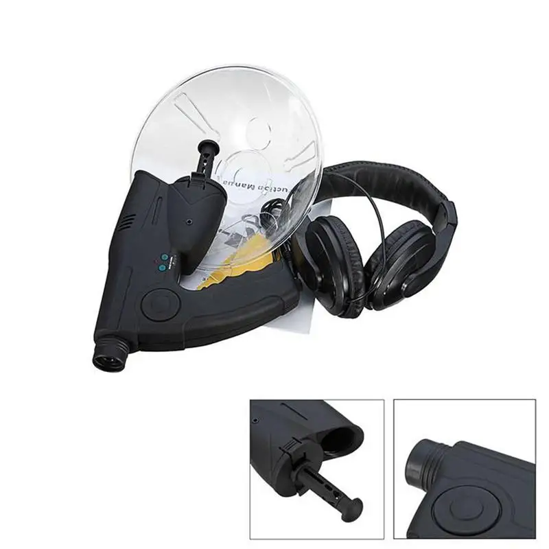 CLAITE 8X Zoom Monocular Digital Sound Collector Headphone Monocular Telescope Sound Recorder Outdoor Sound Collector Tool
CLAITE 8X Zoom Monocular Digital Sound Collector Headphone Monocular Telescope Sound Recorder Outdoor Sound Collector Tool