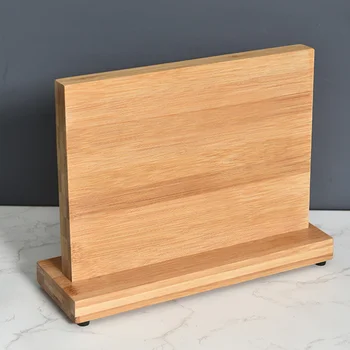 Double Side Magnetic Knife Holder Wood Eco-friendly Bamboo Knife Block Strong Magnet Kitchen Gadgets Storage Knife Stand Rack
Double Side Magnetic Knife Holder Wood Eco-friendly Bamboo Knife Block Strong Magnet Kitchen Gadgets Storage Knife Stand Rack