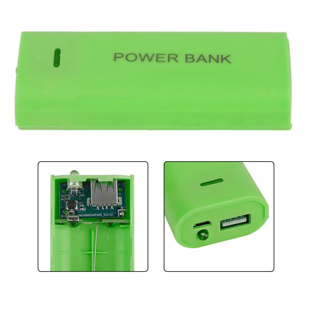 5600mAh 2X 18650 USB Power Bank Battery Charger Case DIY Box For iPhone For Smart Phone MP3 Electronic Mobile Charging
5600mAh 2X 18650 USB Power Bank Battery Charger Case DIY Box For iPhone For Smart Phone MP3 Electronic Mobile Charging