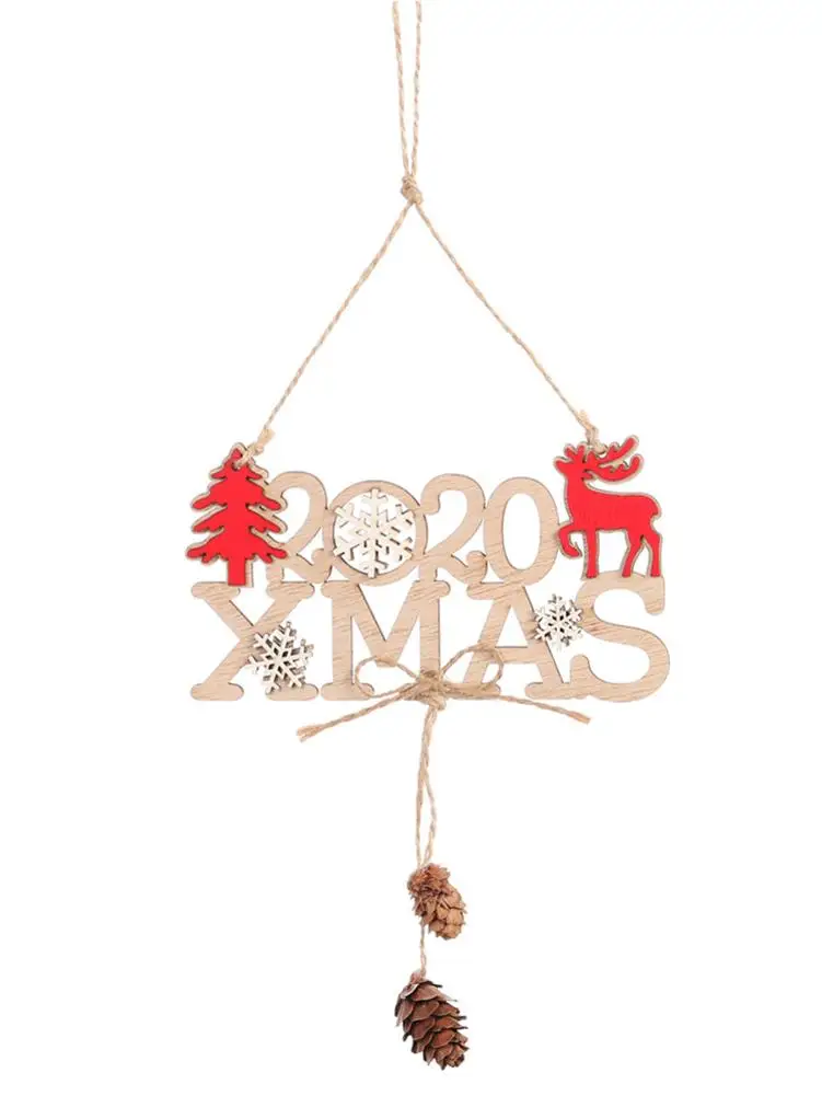 tree digital letter hanging ornaments home office party decor