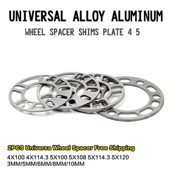 2Pieces Wheel Spacer Shims Plate 4 5 STUD For 4x100 4x114.3 5x100 5x108 5x114.3 5x120 Universal car Aluminum 3mm 5mm 8mm 10mm
2Pieces Wheel Spacer Shims Plate 4 5 STUD For 4x100 4x114.3 5x100 5x108 5x114.3 5x120 Universal car Aluminum 3mm 5mm 8mm 10mm