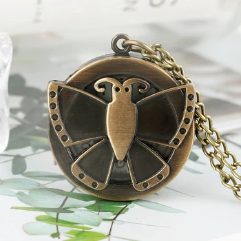 Unique Butterfly Pattern Case Pocket Watch Fashion Flip Cover Round Dial Necklace Pendant Chain Lovely Cute Clock Souvenir Gifts
Unique Butterfly Pattern Case Pocket Watch Fashion Flip Cover Round Dial Necklace Pendant Chain Lovely Cute Clock Souvenir Gifts