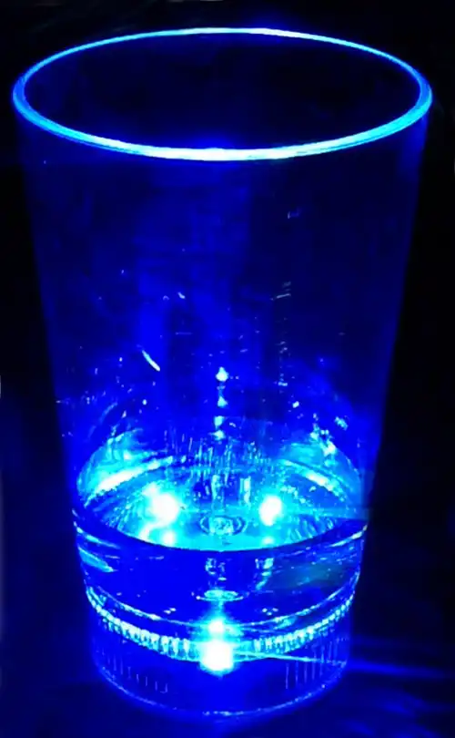 creative bar only sensing shining soda cups luminous cup glass