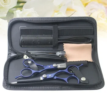 1 Set/8PCS Hairdressing Scissors Hair Clips Thinning Hair Cut Comb Kit Teeth and Straight Hair Scissors Styling Tools with Stora
1 Set/8PCS Hairdressing Scissors Hair Clips Thinning Hair Cut Comb Kit Teeth and Straight Hair Scissors Styling Tools with Stora