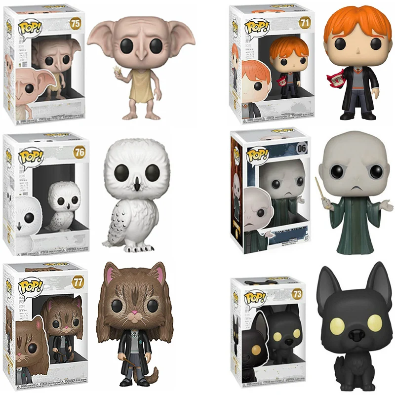 Funko POP Harri Potter Snape Dobby Voldemort Action Figure Model Pvc Collection Toys for Chlidren Birthday Gifts Vinyl Doll
Funko POP Harri Potter Snape Dobby Voldemort Action Figure Model Pvc Collection Toys for Chlidren Birthday Gifts Vinyl Doll