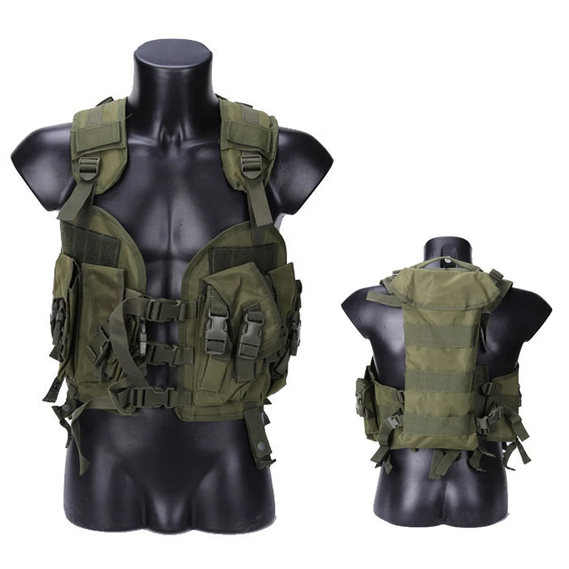 Tactical Equipment Armor Vest 97 Seal Tactical Hunting Airsoft Camouflage Vest with Water Bag Assault Vest
Tactical Equipment Armor Vest 97 Seal Tactical Hunting Airsoft Camouflage Vest with Water Bag Assault Vest