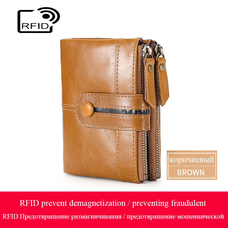 Rfid Genuine Leather Wallet Women Portomonee Card Holder Coin Purse Small Male Money Bag Quality Mini Female Walet
Rfid Genuine Leather Wallet Women Portomonee Card Holder Coin Purse Small Male Money Bag Quality Mini Female Walet