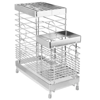 Stainless Steel Rack Stand Cutter Storage Rack Chopping Board Holder for Kitchen
Stainless Steel Rack Stand Cutter Storage Rack Chopping Board Holder for Kitchen