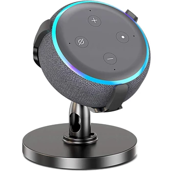 Table Holder For Echo Dot 3Rd Generation, 360° Adjustable Stand Bracket Mount For Smart Home Speaker, Improve Sound Visibility A
Table Holder For Echo Dot 3Rd Generation, 360° Adjustable Stand Bracket Mount For Smart Home Speaker, Improve Sound Visibility A